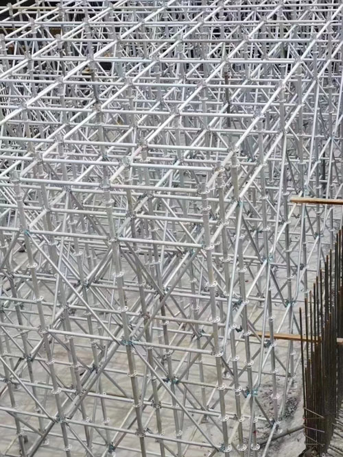 盘扣脚手架优势  二