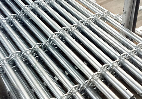 横杆与斜拉杆配置